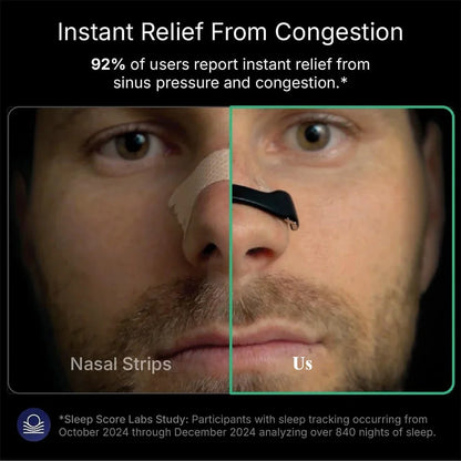 Skin Safe Nasal Strips,Nasal Dilator Intake Breathing Nasal Strip Starter Kit Boost Oxygen Reduce Snoring,Magnetic Nose Strips